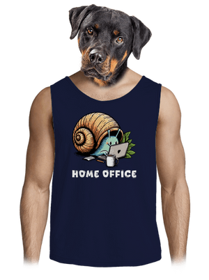 Slimákov home office pánske tielko French Navy