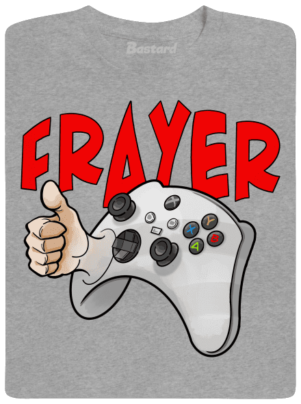 Frayer pánske tričko Sport Grey