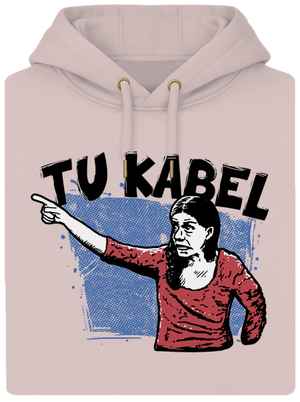 Tukabel unisex mikina premium Rose Chalk