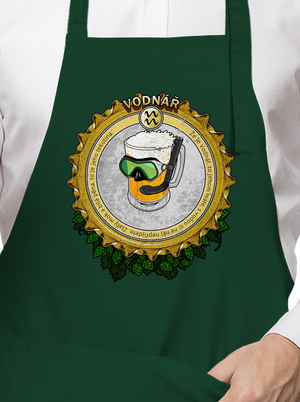 Pivný horoskop: Vodnár zástera Bottle Green