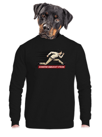 unisex mikina bez kapucne