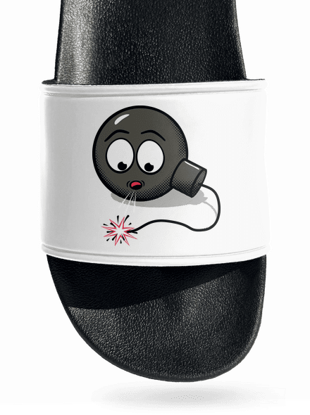 Bomba šľapky White