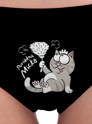 Macko a Micka dámske nohavičky Black