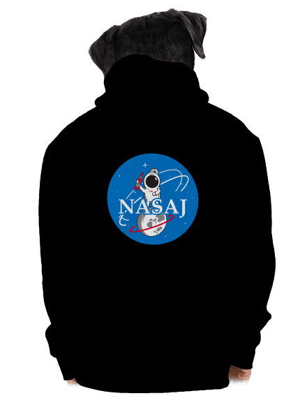 Nasaj pánska mikina na zips Black