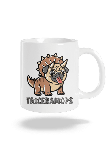 Triceramops klasický hrnček White