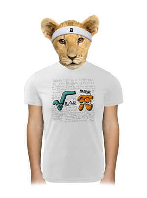 Pí, čus! detské športové tričko White