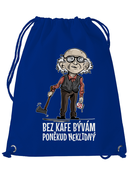 Neklidný bez kafe vak Royal Blue Mal