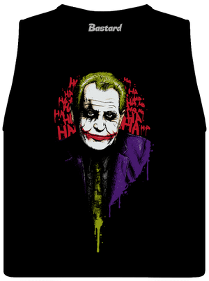 Zeman Joker dámske tielko voľné Black