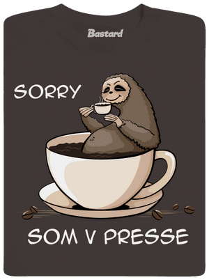 V presse pánske dlhý rukáv Bear Brown