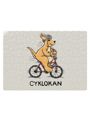 Cyklokan puzzle White