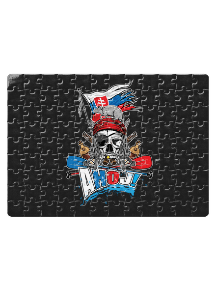 Ahoj puzzle White