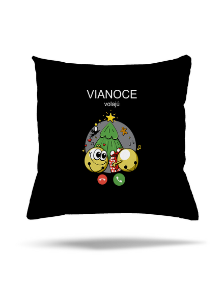 Vianoce volajú vankúš Black