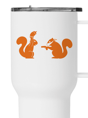 Veveričky termohrnček White