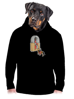 pánska mikina klokanka