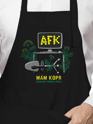 Mám kopr zástera Black