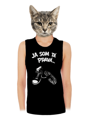 Hľadám tú pravú dámske tielko voľné Black