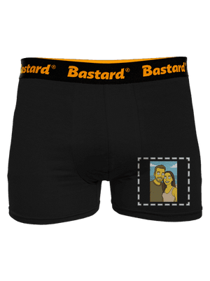 Simpsonovi z vlastnej fotky boxerky Black