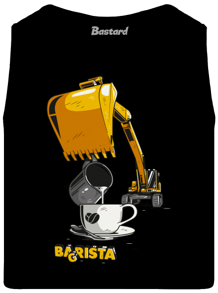 Bagrista pánske tielko Black