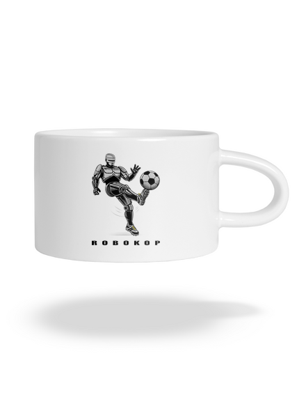 Robokop hrnček makronka White