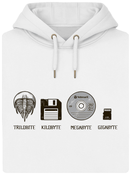 Trilobite unisex mikina premium Snowwhite