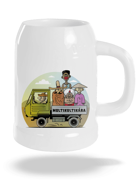 Multikultikára polliter White