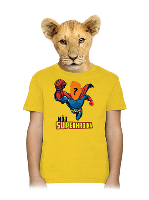 Môj superhrdina detské tričko Gold