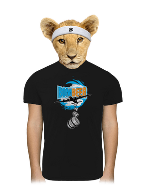 BomBeer detské športové tričko Black