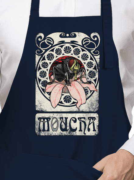 Mucha zástera Navy