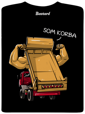 Korba pánske dlhý rukáv Black