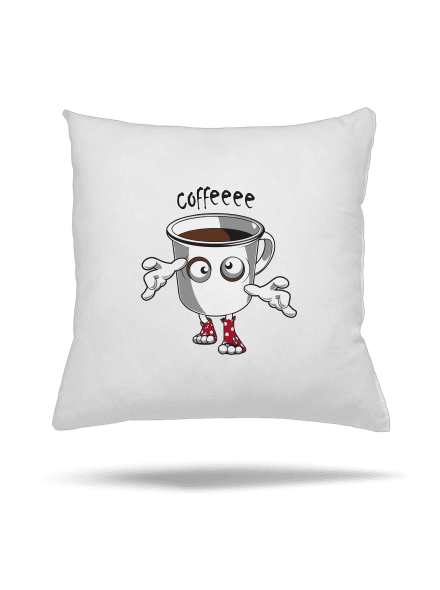 Zombie kafe vankúš White