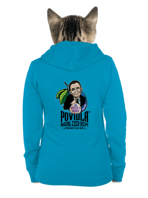 dámska mikina na zips