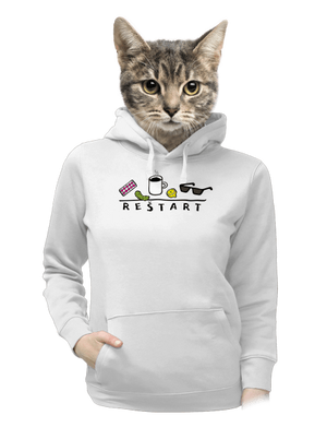 dámska mikina klokanka