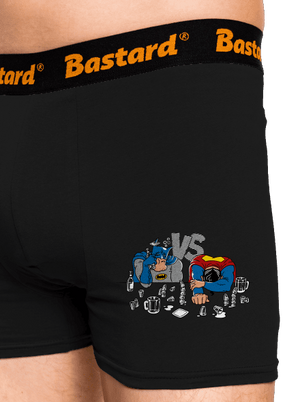 Súboj superhrdinov boxerky Black