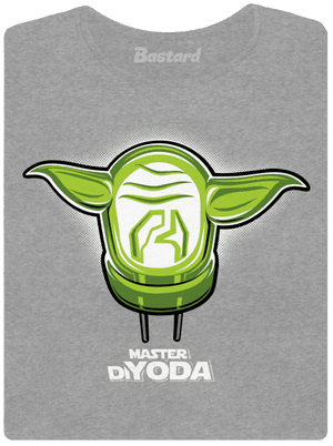 Mistr DiYoda dámske tričko Dark Gray Melange