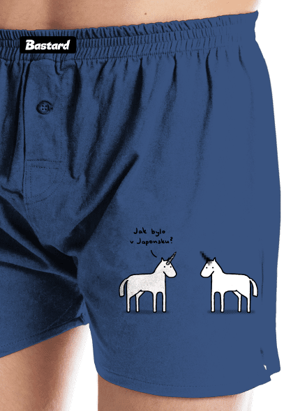 Pornorožec pánske trenky Blue