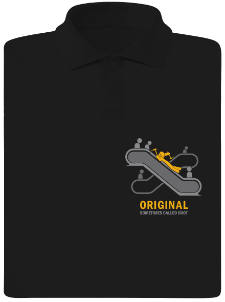 Originál pánska polokošeľa Black