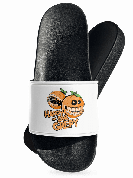 Happy grepy šľapky White