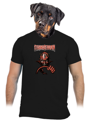 Starmageddon pánske tričko Black