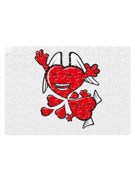 Lovers puzzle White