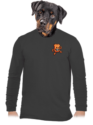 Narodeninové tričko 2025 pánske dlhý rukáv Dark Grey