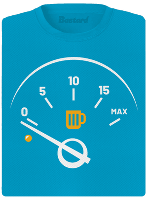 Prázdna nádrž dámske športové tričko Blue Atol