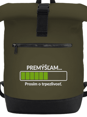 Premýšľam batoh Military Green