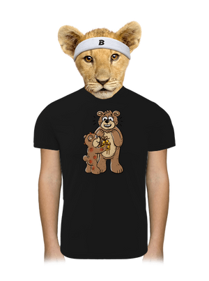 Hrdí rodičia detské športové tričko Black