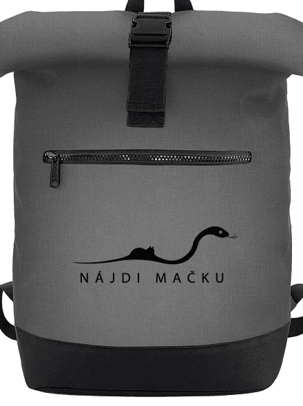 Nájdi mačku batoh Grey Marl