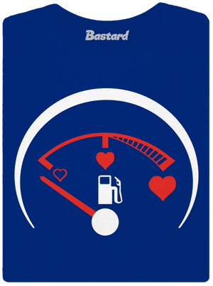 Plnú prosím dámske tričko s lemom Royal Blue Mal