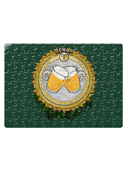 Pivný horoskop: Baran puzzle White