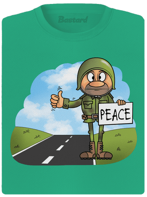 Peace dámske športové tričko Mint Mal