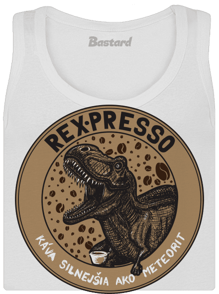 Rex-presso dámske tielko klasické White