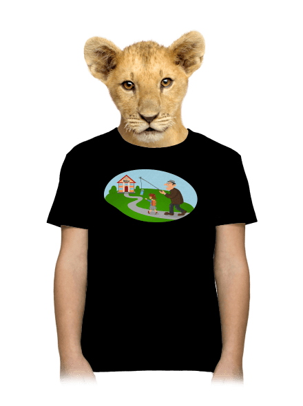 Naspäť do školy detské tričko Black