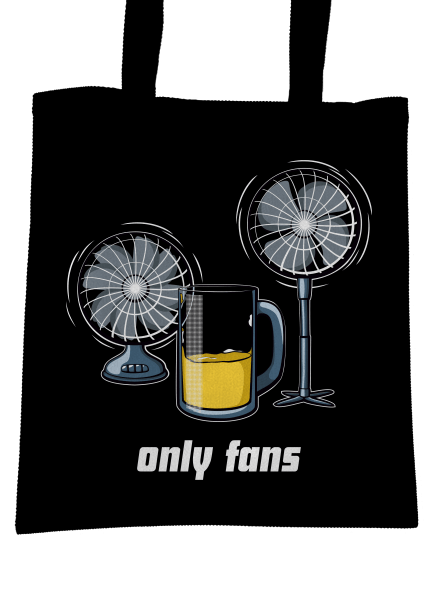 Only fans taška Black